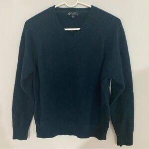 J Crew Lambswool V-neck sweater M